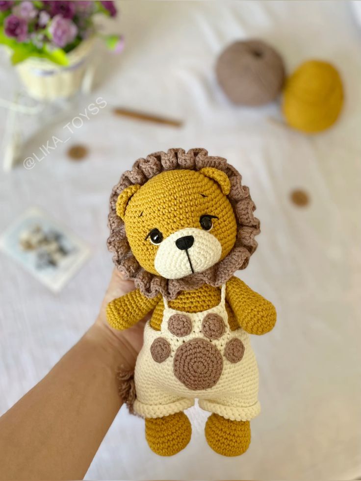 Amigurumi Patili Aslan