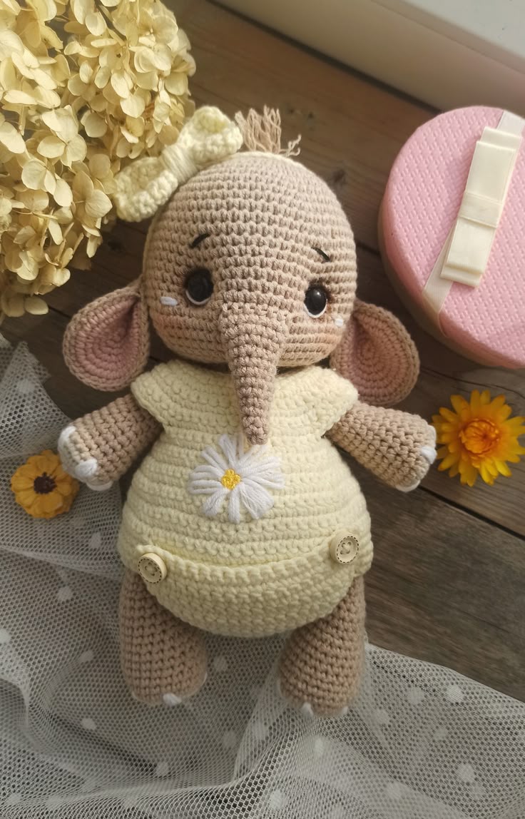 Amigurumi Fil