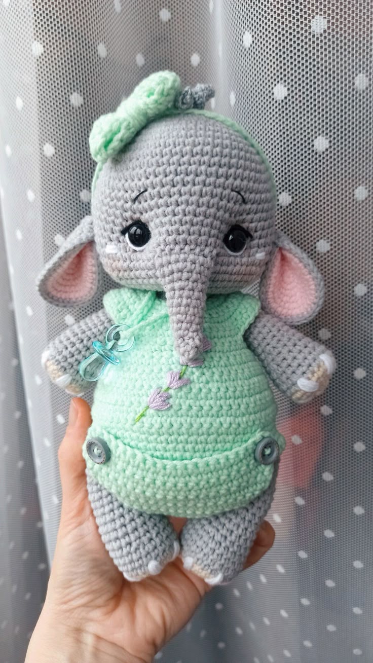 Amigurumi Fil