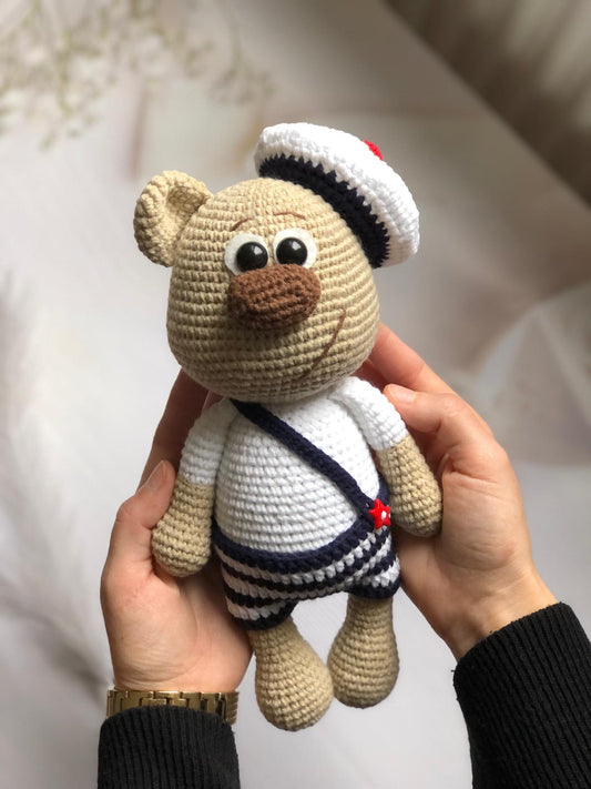 Amigurumi Kaptan Ayı